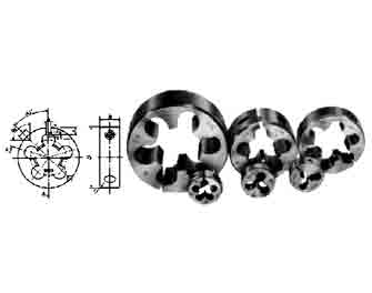 IMPA手冊 編號631807可調式公制細牙板牙(圖1)