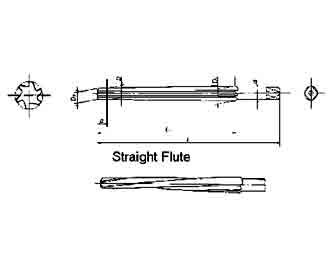 IMPA手冊 編號630805錐柄鉸刀(圖1) IMPA手冊 編號630805錐柄鉸刀(圖1)