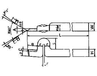 IMPA手冊 編號63307853型彈性螺紋車刀(圖1) IMPA手冊 編號63307853型彈性螺紋車刀(圖1)