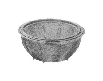 IMPA手冊 編號173279不銹鋼圓型籃(圖1)