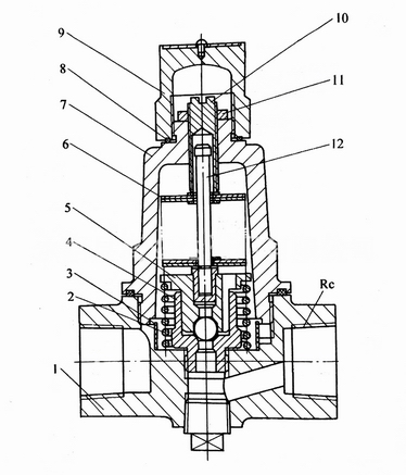 CS18H脈沖式熱動(dòng)力疏水閥外形結(jié)構(gòu)圖 CS18H脈沖式熱動(dòng)力疏水閥(圖1)