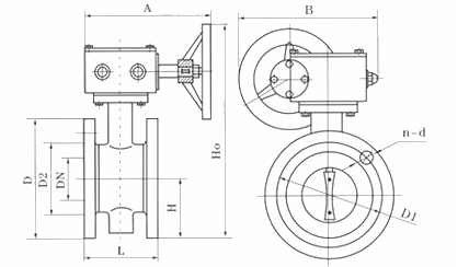 D341X管網(wǎng)蝶閥(圖1)