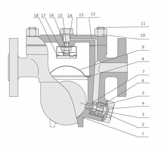 CS41H蒸汽自動疏水閥結構分解圖 CS41H蒸汽自動疏水閥(圖1)