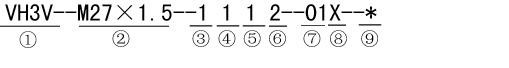 VH3V二位三通高壓球閥型號(hào)說明 VH3V二位三通高壓球閥(圖2)