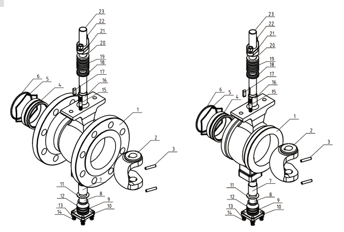 電動(dòng)V型球閥(圖2)