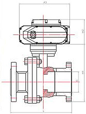 船用電動球閥(圖1) 船用電動球閥