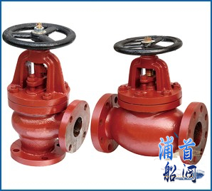 船用日標鑄鐵截止止回閥5K10K16K(圖1) 船用日標鑄鐵截止閥5K10K16K