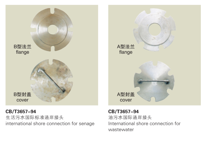 船用國際通岸接頭CB/T3657-94(圖6) 船用油污水生活污水國際通岸接頭CB/T3657-94
