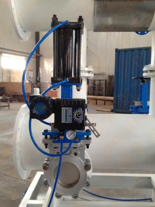 氣動刀閘閥(圖1) 氣動刀閘閥(圖1)