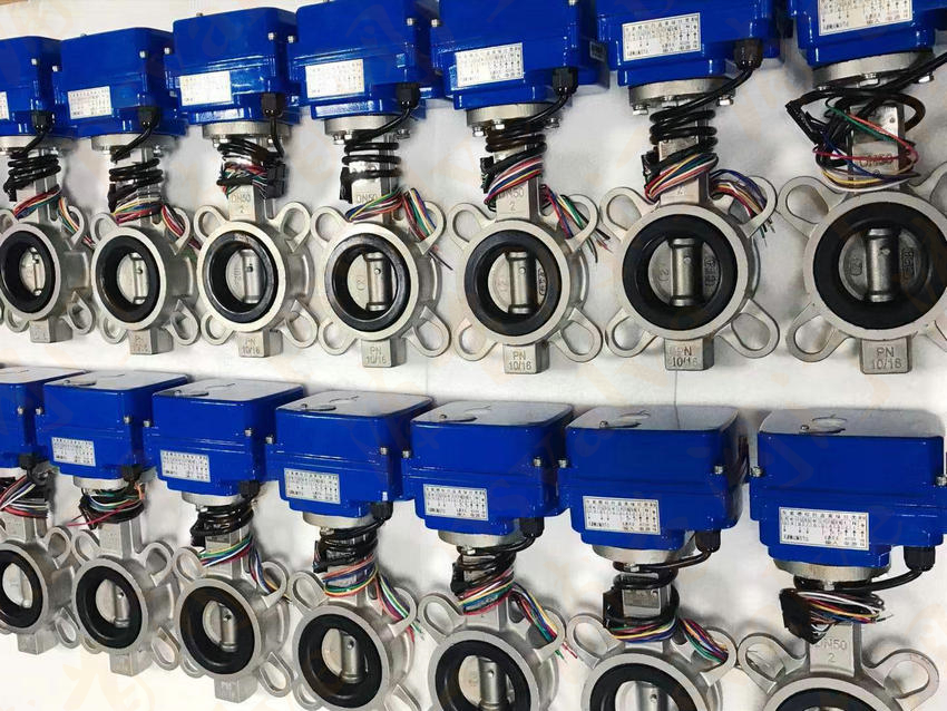 不銹鋼電動蝶閥(圖1)