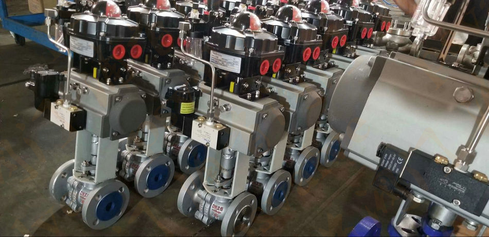 氣動法蘭球閥(圖1)