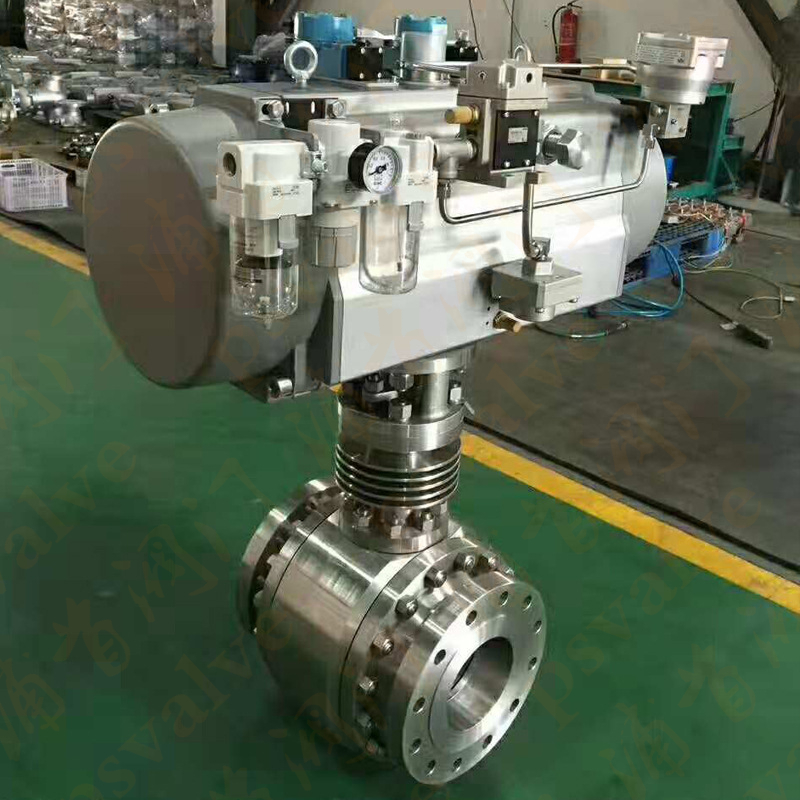 氣動硬密封球閥(圖2)