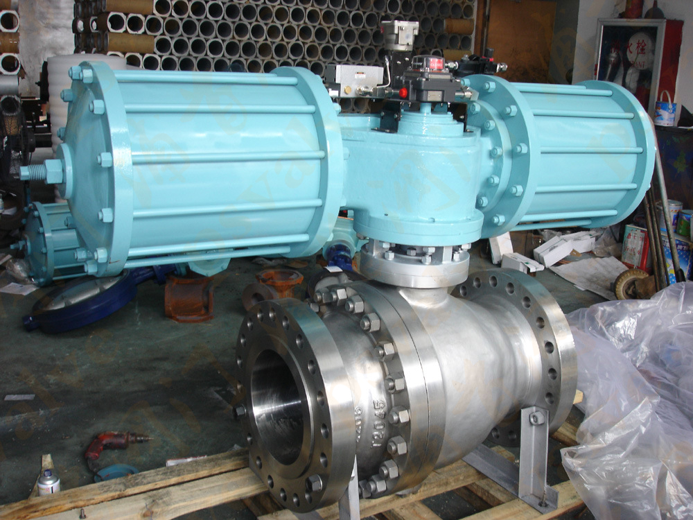 氣動固定式球閥(圖1)