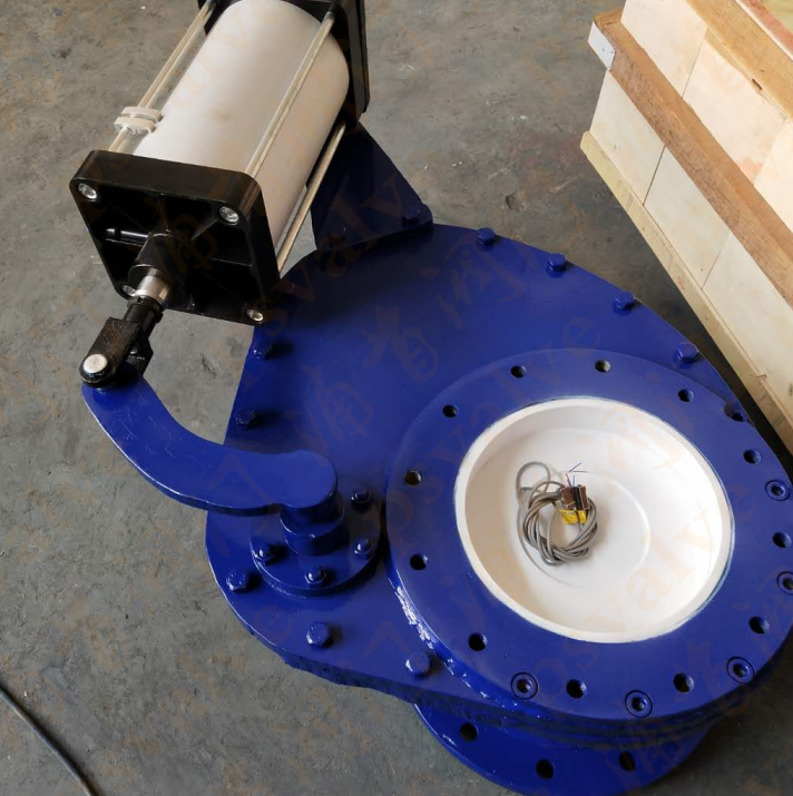 擺動式陶瓷進(jìn)料閥(圖1)