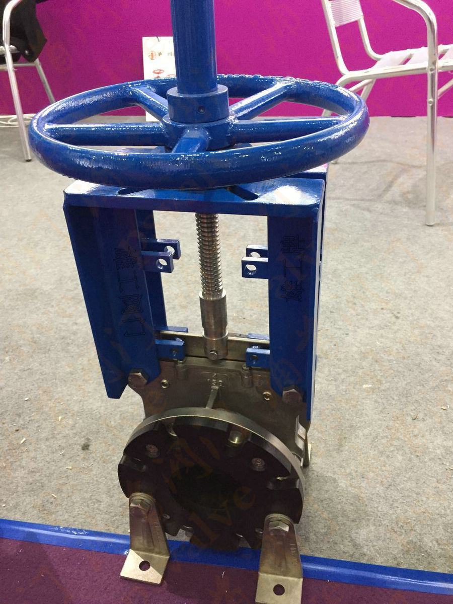 內襯橡膠刀閘閥(圖2)