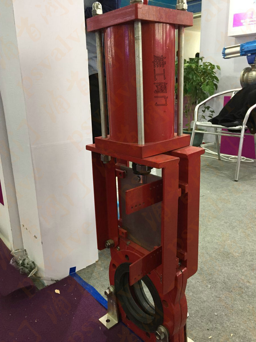 內襯橡膠刀閘閥(圖1) 內襯橡膠刀閘閥(圖1)