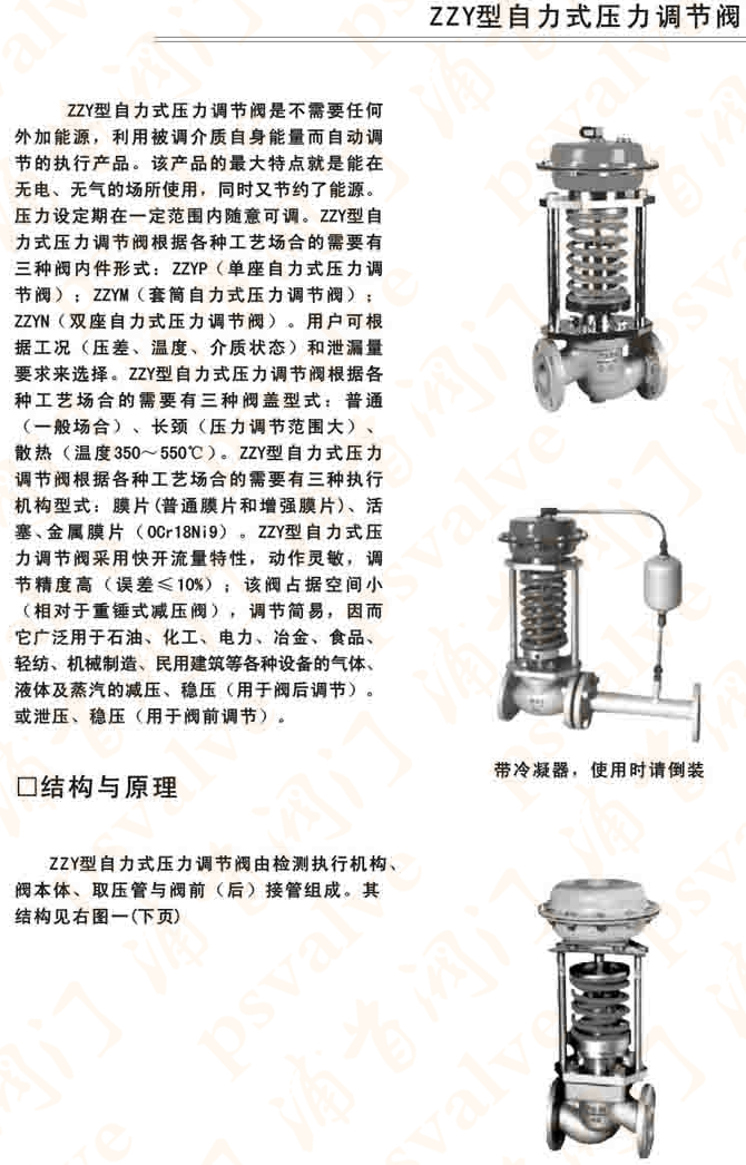 自力式壓力調節閥(圖1)