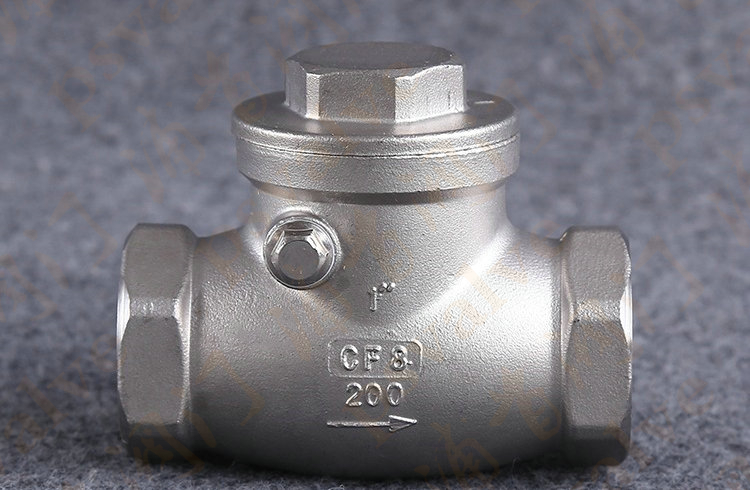 內(nèi)螺紋止回閥(圖1) 內(nèi)螺紋止回閥(圖1)