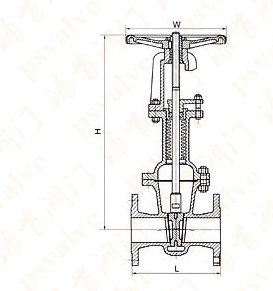 不銹鋼高壓閘閥(圖2) 不銹鋼高壓閘閥(圖2)