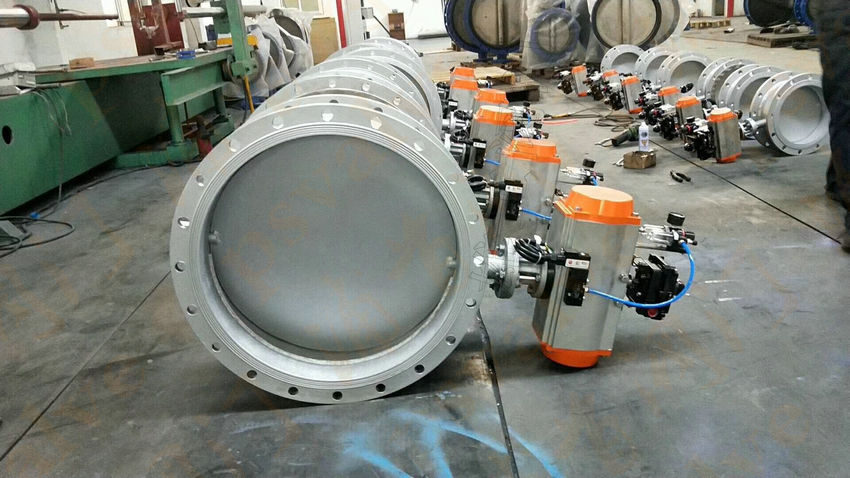 氣動通風蝶閥(圖1)