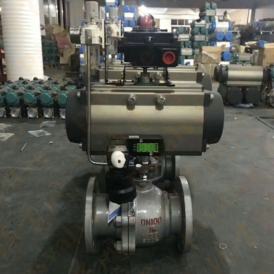 氣動調節球閥(圖3)