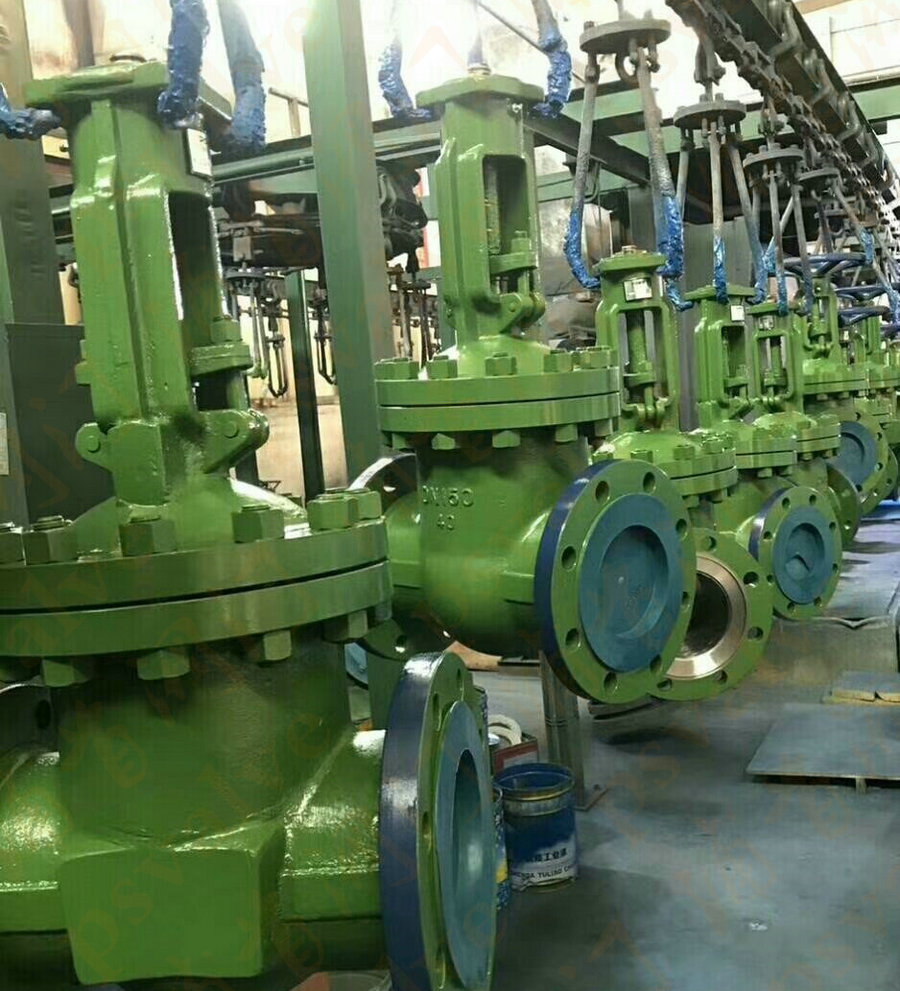 鑄鋼閘閥(圖1) 鑄鋼閘閥(圖1)