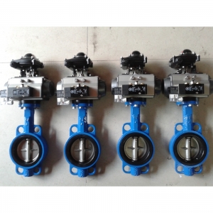 D671X對夾式氣動調節蝶閥