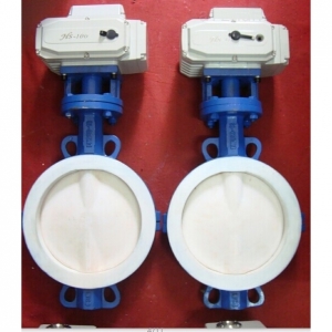 D971F46電動襯氟蝶閥