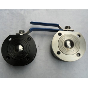 Q71F對(duì)夾式薄型球閥