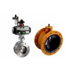 氣動法蘭式蝶閥