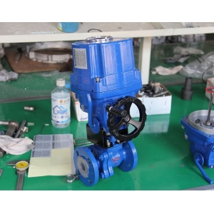 Q941F46電動(dòng)襯氟球閥