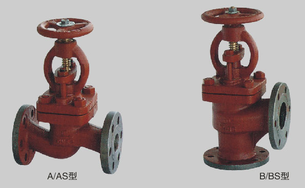 船用法蘭鑄鐵截止閥GB/T590-2008(圖1) 船用法蘭鑄鐵截止止回閥GB/T591-2008(圖1)